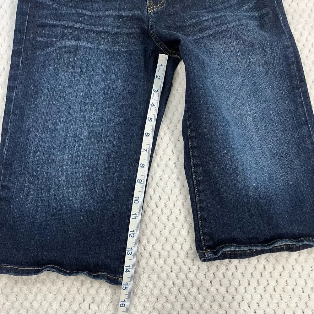 Kut from the Kloth Dark Blue Jean Shorts - Picture 3 of 8